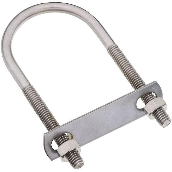 National 5/16 In. x 2 In. x 4-1/2 In. Stainless Steel Round U Bolt N222463 - main